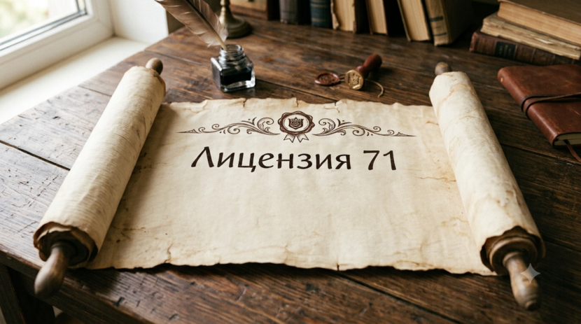 лицензия 71