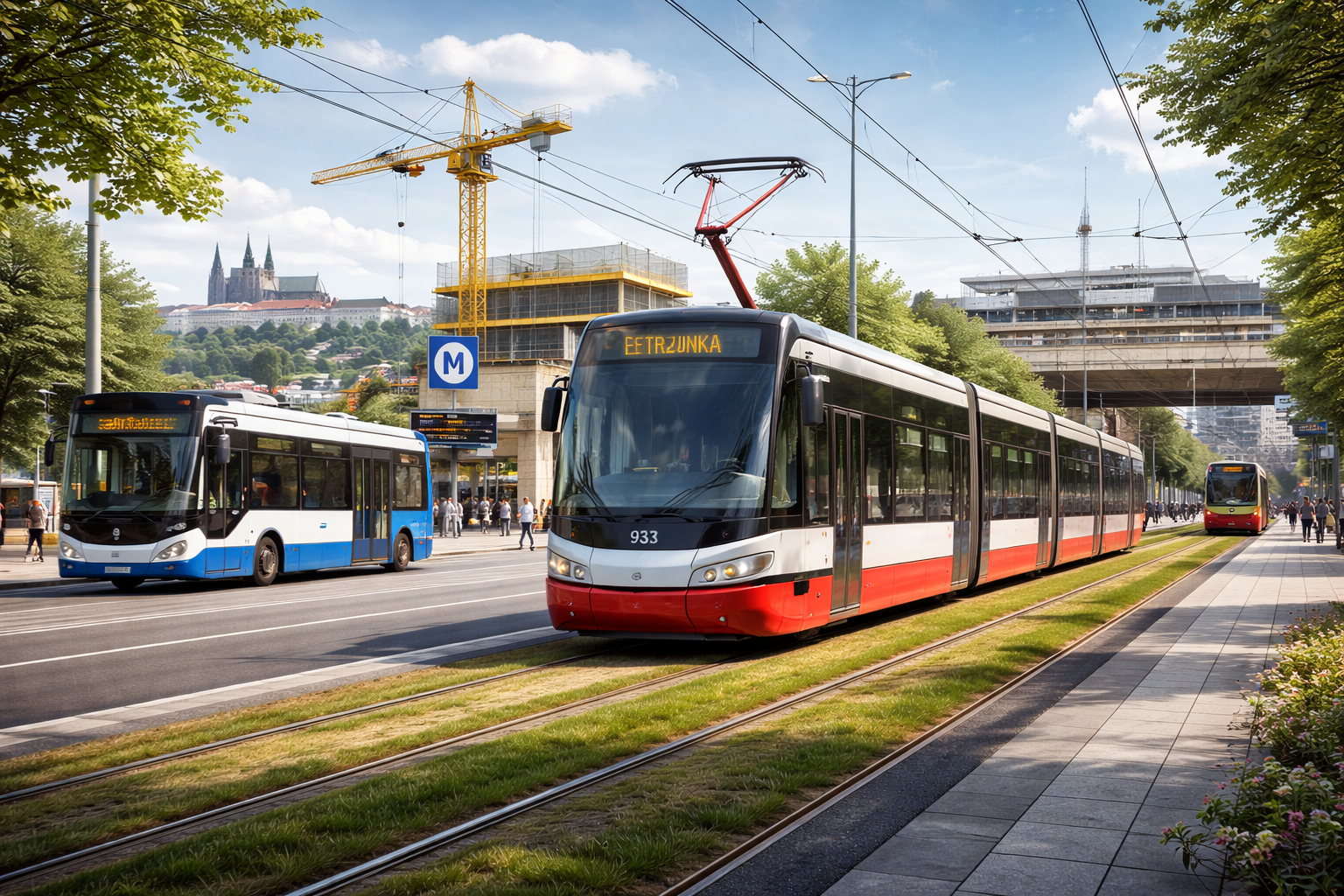 В Праге планируют масштабную модернизацию общественного транспорта