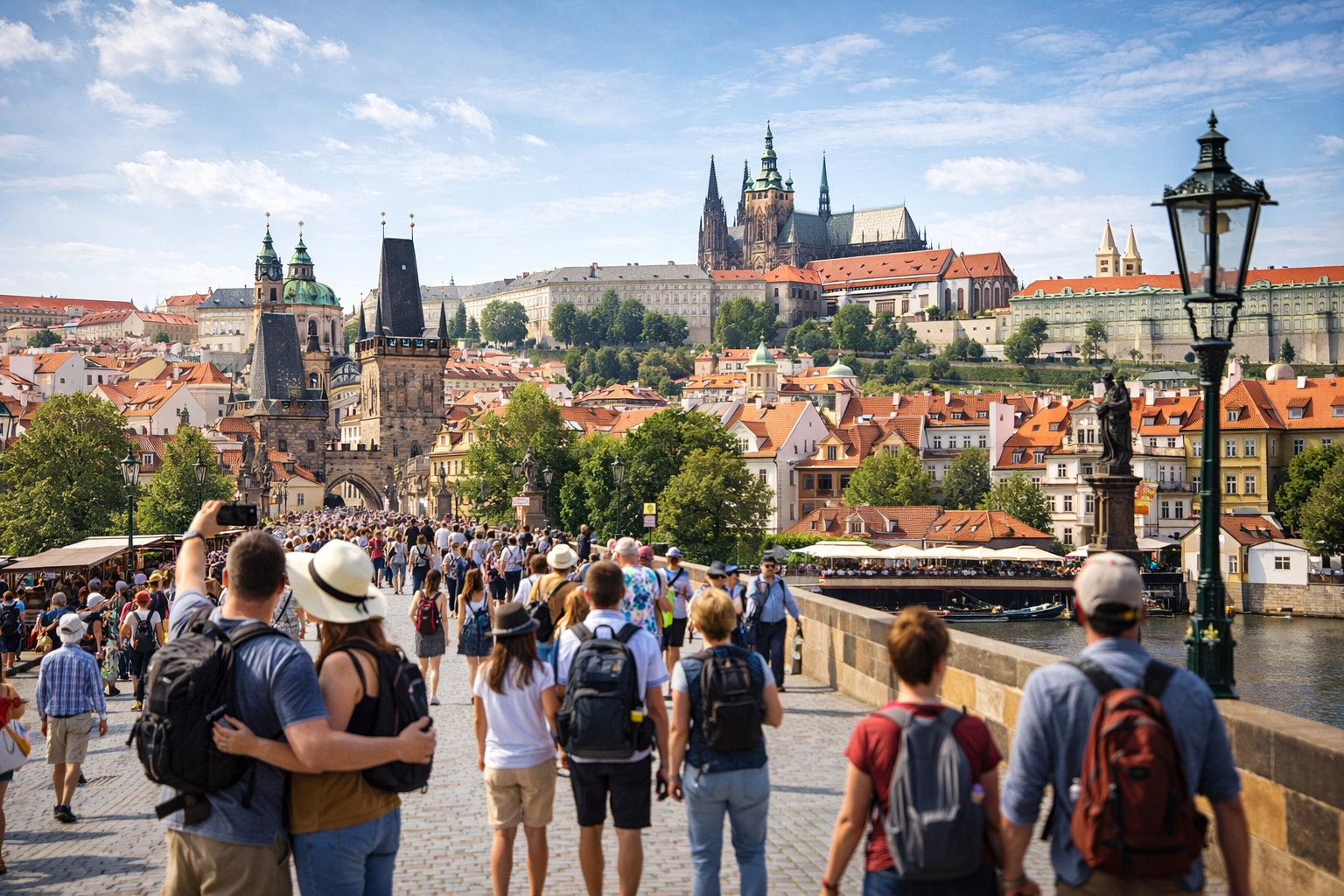 Туризм в Чехии продолжает расти после зимнего сезона