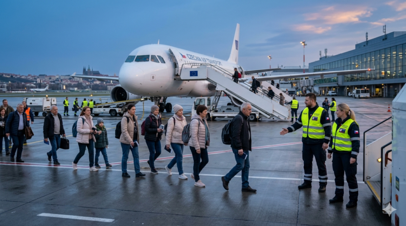 Эвакуационная миссия: Чехия возвращает граждан из зоны ближневосточного конфликта