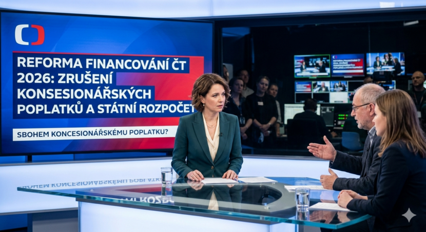 Реформа СМИ в Чехии 2026: отмена теленалога и госфинансирование