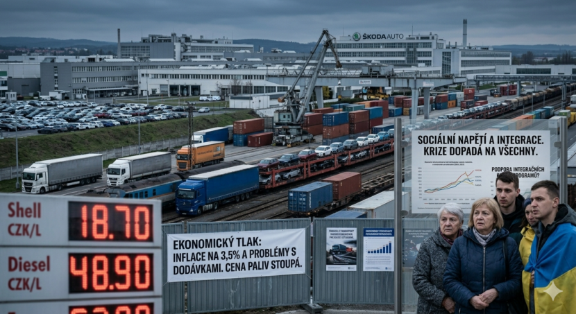 Экономика Чехии 2026 инфляция цены на топливо
