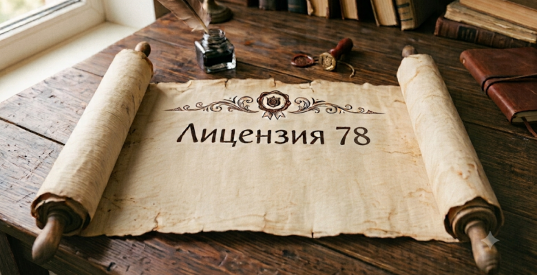 лицензия 78