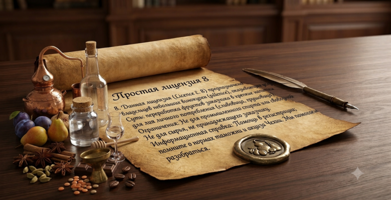 простая лицензия №8