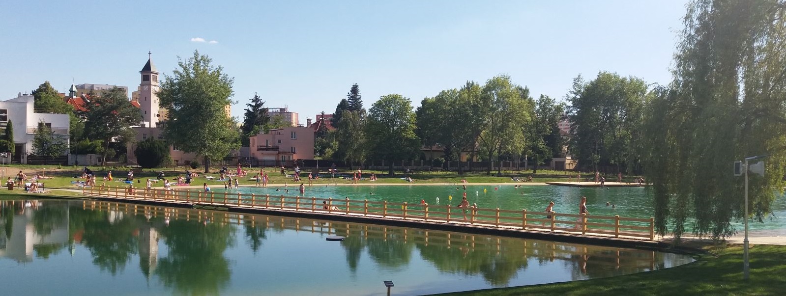 Бассейн “Лготка” может похвастаться самой чистой водой в столице Чехии