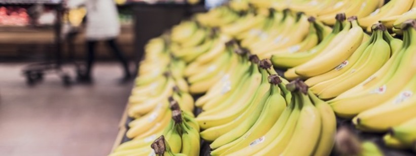 Банан, Супермаркет