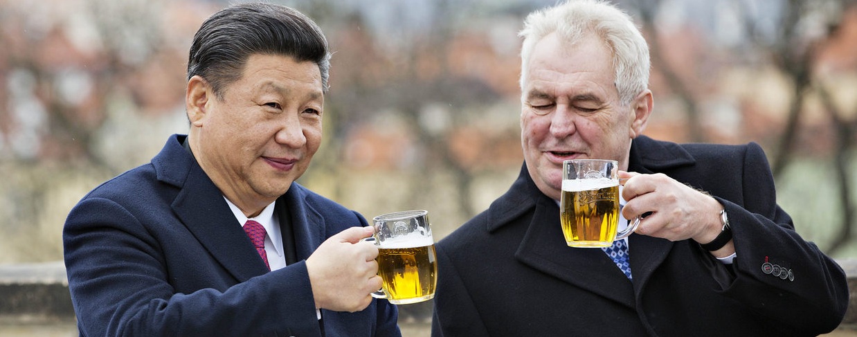 Китай, Президент Чешской Республики