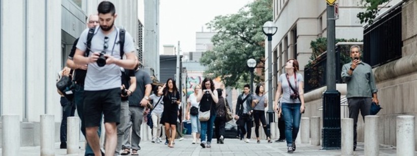 Пешеход, Прогулка