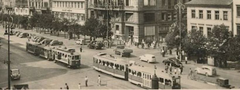 Трамвай, Вацлавская площадь
