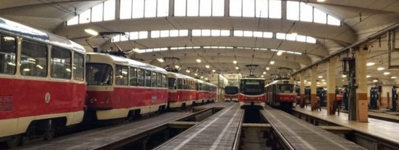 Трамвайное депо Глубетин