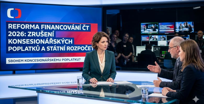 Реформа СМИ в Чехии 2026: отмена теленалога и госфинансирование