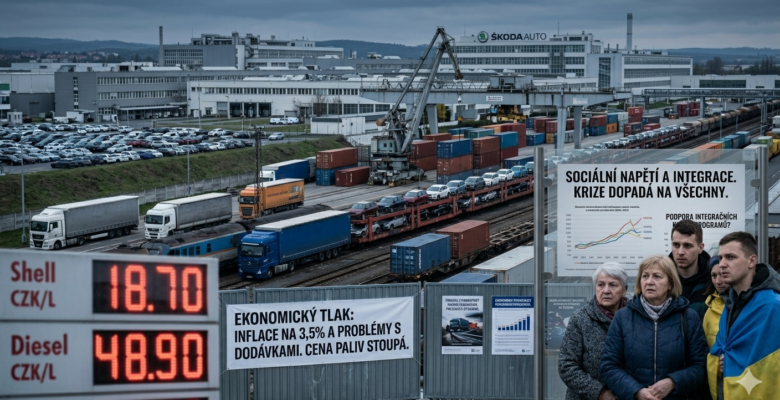Экономика Чехии 2026 инфляция цены на топливо